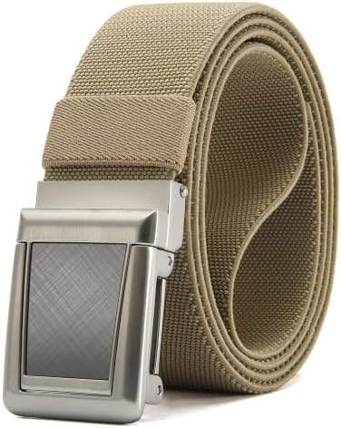 CHAOREN Tactical Belt Men - 1.5" Stretch Work Belt with Zinc Alloy Buckle by CHAOREN