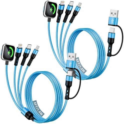 Dual USB C Multi Charging Cable with iWatch Charger Cruise Essentials 2026 by Jogrytece