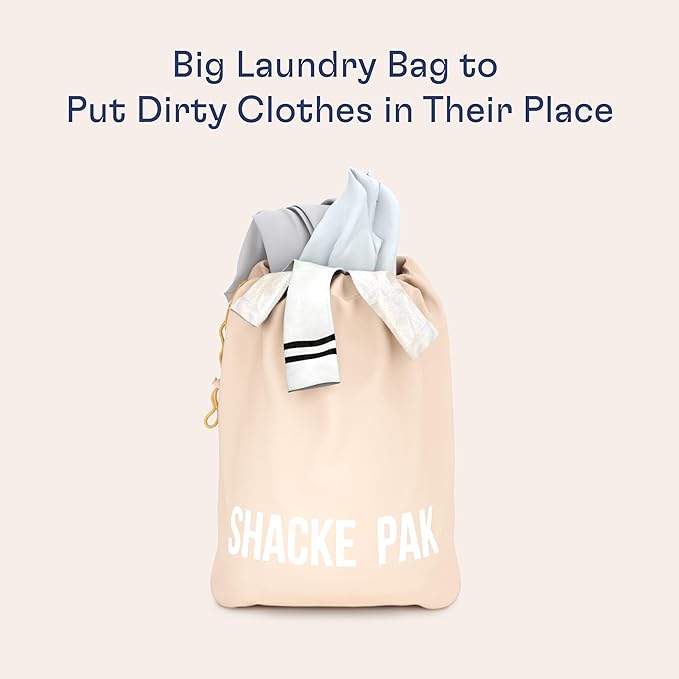 Shacke Packing Cubes for Travel 8 Set - Premium Luggage Organizer Bags - Versatile Travel Organizer for Women and Men - Optimized Packing Bags - Travel Essentials (Cream)