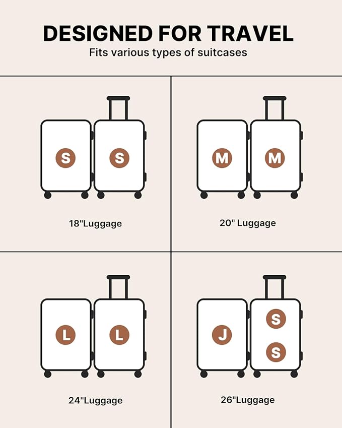 Vacuum Seal Bags for Clothing Travel with Rechargeable Cordless Pump, VINTAR 20 Pack Space Saver Vacuum Storage Bags(5J+5L+5M+5S), Compression Packing Bags for Luggage and Suitcase