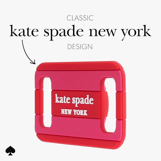 kate spade new york AirTag Dog Collar Holder - Seaside Stripe - Image 2
