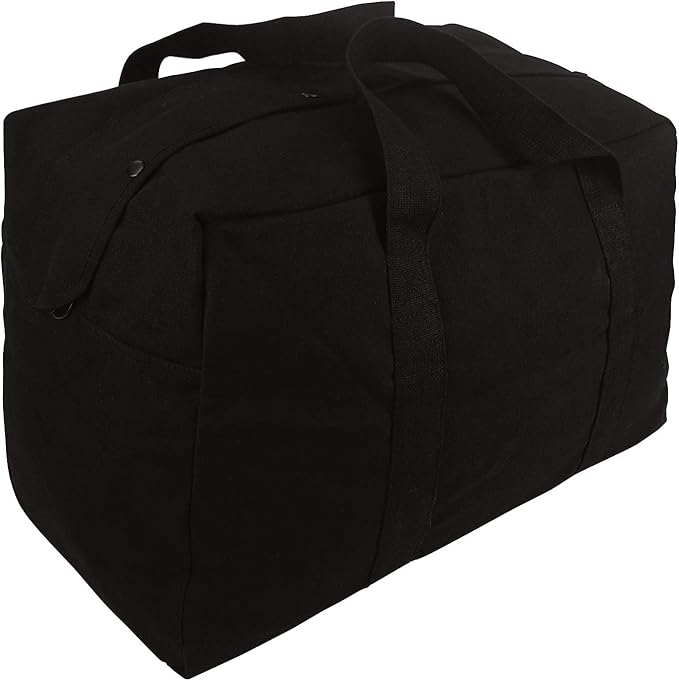 Rothco Canvas Parachute Cargo Bag – Extra Large Travel Duffle Bag with 75L Capacity