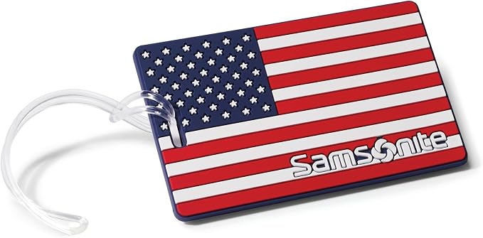 Samsonite Designer Luggage ID Tag, American Flag, One Size by Samsonite