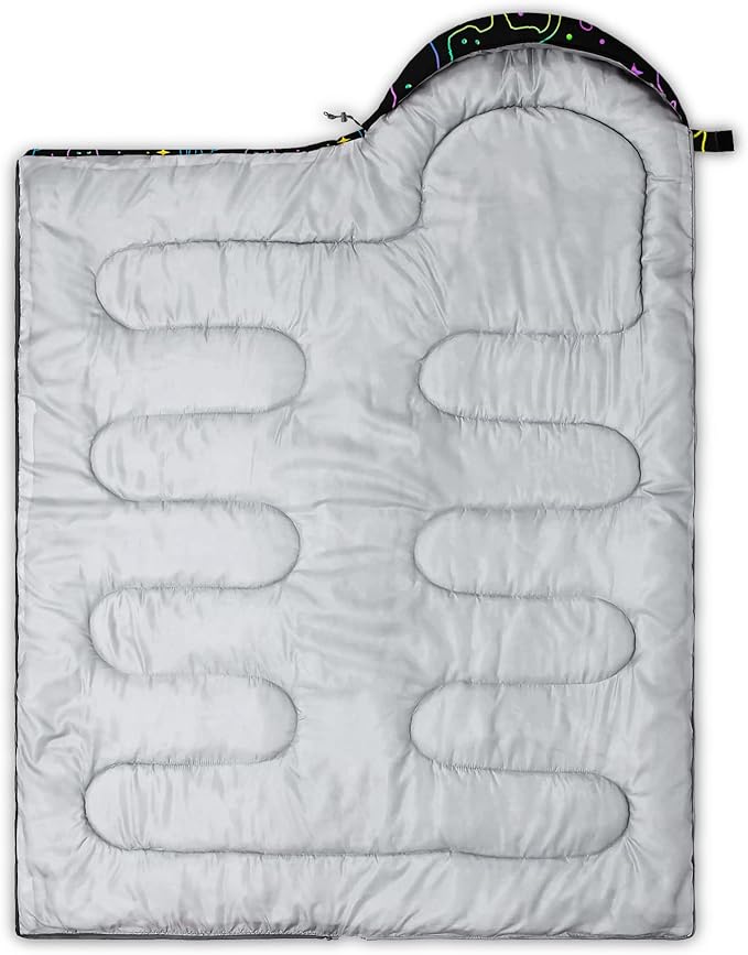 Axolotl Unicorn Sleeping Bag for Kids Boys Girls–Lightweight Warm Cold Weather Sleeping Bags,Waterproof Portable Sleeping Bag with Compression Sack for Camping Backpacking Outdoor Indoor