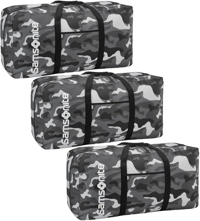 Samsonite Tote-A-Ton 32.5-Inch Duffel Bag (Camo/Black, 3-Pack)