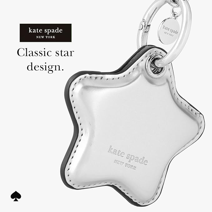kate spade new york AirTag Charm Keychain - Star-Shaped AirTag Holder - Image 2