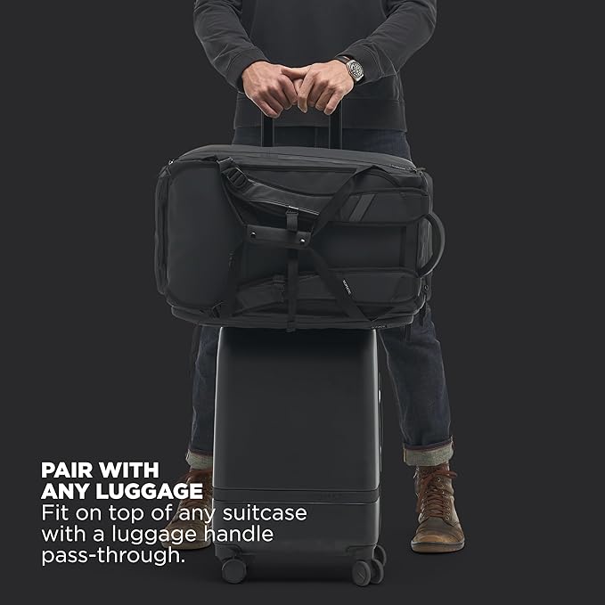 NOMATIC 40L Travel Bag- Convertible Duffel/Backpack, Carry-on Size, Everyday Use Laptop Bag, TSA Compliant