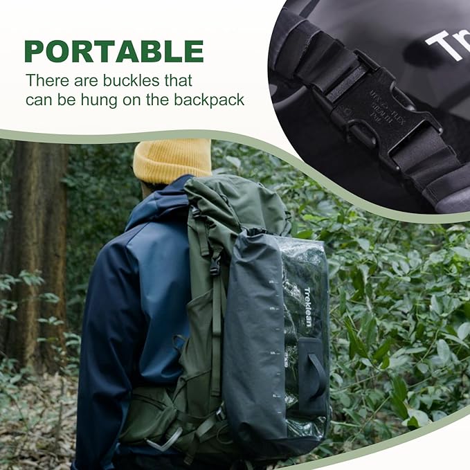 Wash Bag Travel Washing Machine,Portable Manual Mini Washing Machine for Apartamentos Camping Travel Hand Wash Laundry(Black)