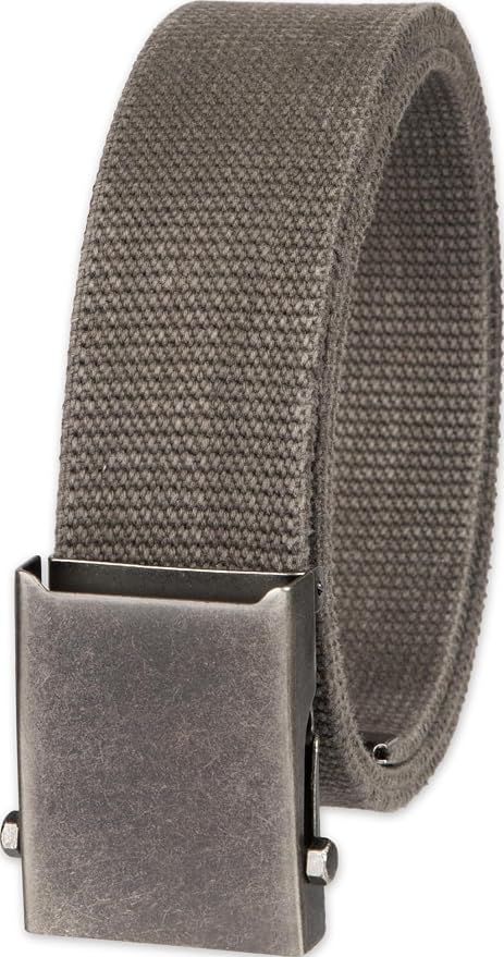 Columbia Men's Military Plaque Buckle Fabric Belt- One Size 42" Length - Everyday and Outdoor Wear by Columbia