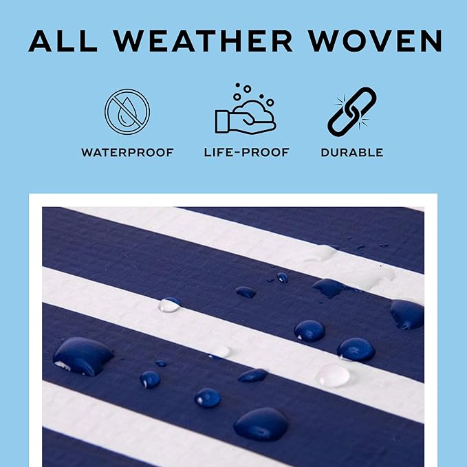 SCOUT Original Deano Tote - Durable Lightweight Open Top Beach, Pool & Lake Bag, Inside Zip Pocket, Folds Flat