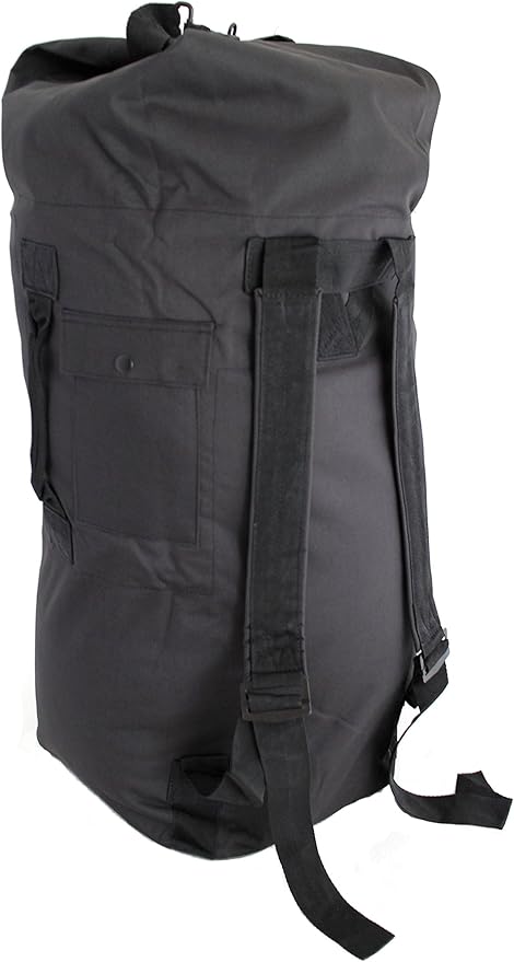 Military Army Style Heavy Duty Double Backpack Strap Duffel Duffle Bag