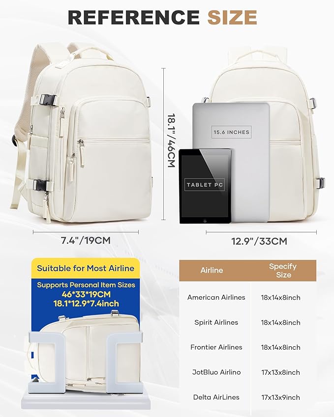 coofay Vacuum Backpack Travel with Pump Vacpack Backpack with Vacuum Seal Backpacks Traveling Backpacks Vacuum Compression Air Travel Bag Carry on Luggage