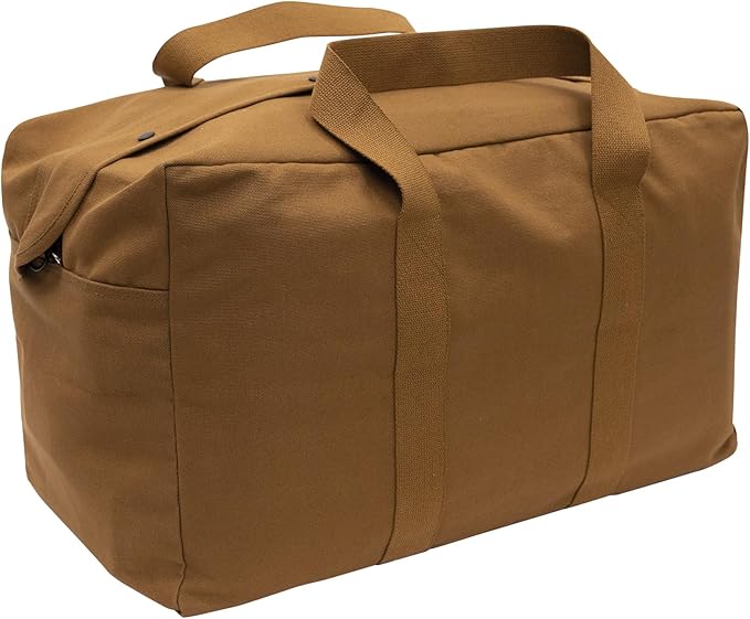 Rothco Canvas Parachute Cargo Bag – Extra Large Travel Duffle Bag with 75L Capacity