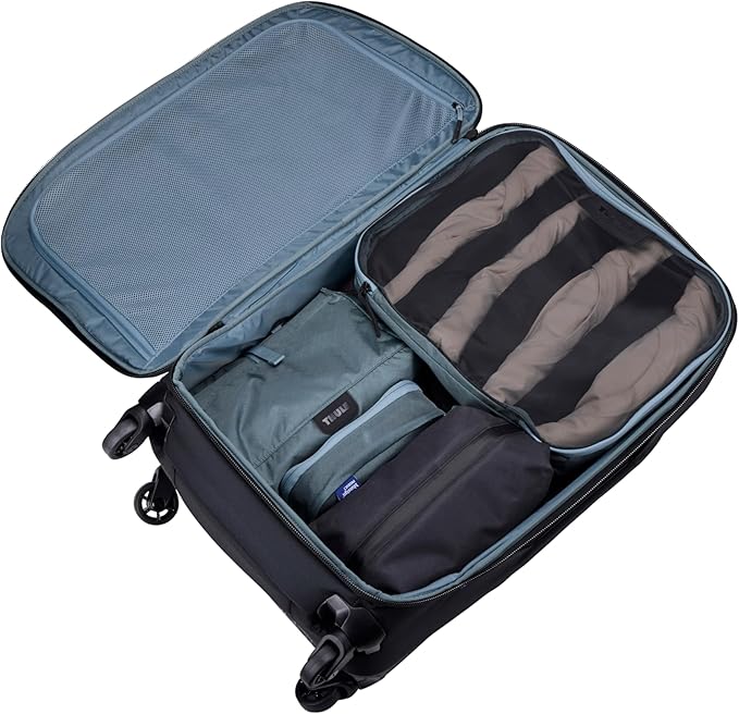 Thule Packing Cube, Size Large, Transparent Fabric, Organize bulkier Items, Easy to Pack, YKK Zippers