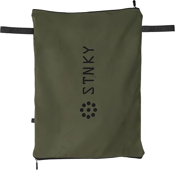 STNKY Bag Pro - Laundry Bags With Zips, Handles and Internal Mesh Bag for Travel, Yoga, Healthcare, Gym Kit, Laundry (XL, Forest Green)
