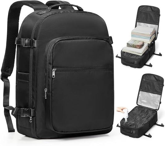 coofay Vacuum Backpack Travel with Pump Vacpack Backpack with Vacuum Seal Backpacks Traveling Backpacks Vacuum Compression Air Travel Bag Carry on Luggage