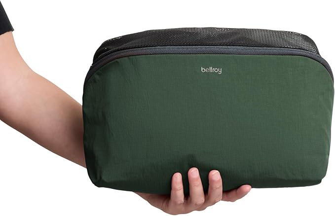 Bellroy Packing Cube 6L (Organizer Packing Pouch with Internal Zip Pocket and Durable, Lightweight Design) - Spruce