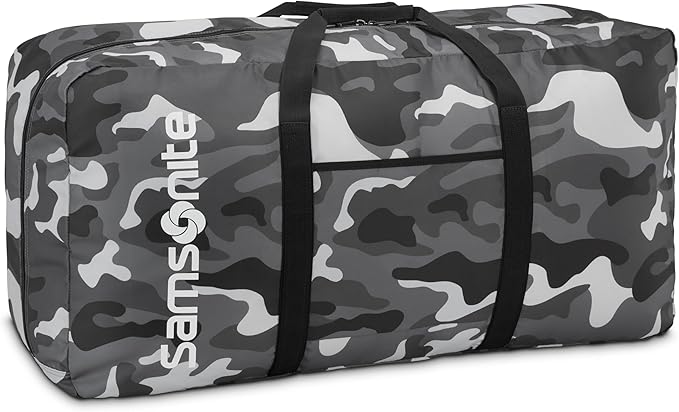 Samsonite Tote-A-Ton 32.5-Inch Duffel Bag, Camo Black, 32.5-Inch