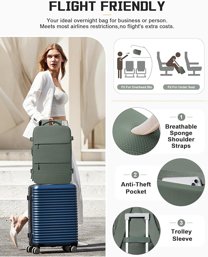 wepadre Vacuum Backpack Travel with Pump Travel Backpack with Vacuum System Expandable Vacpack Compression Backpacks for Travel Easy Vac Pack Carry on Luggage
