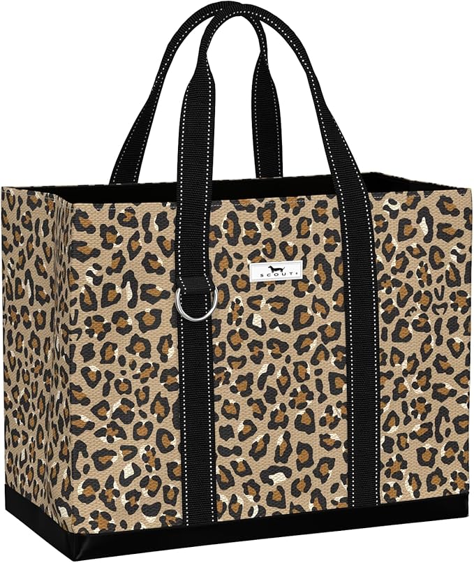 SCOUT Original Deano Tote - Durable Lightweight Open Top Beach, Pool & Lake Bag, Inside Zip Pocket, Folds Flat