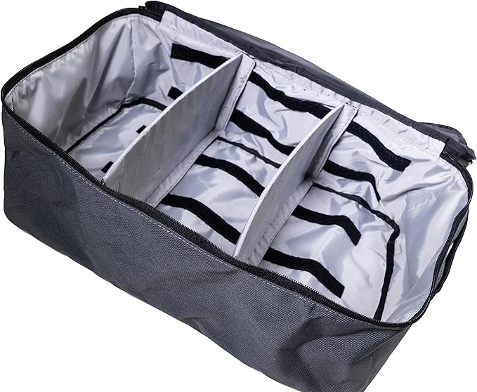 VanEssential Packing Cube with Transparent Mesh Top X-Large - Charcoal Gray
