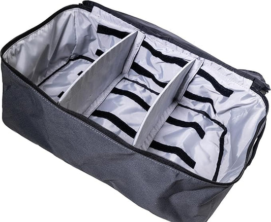 VanEssential Packing Cube with Transparent Mesh Top X-Large - Charcoal Gray