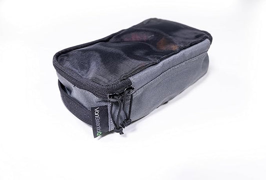 VanEssential Packing Cube with Transparent Mesh Top X-Small - Charcoal Gray
