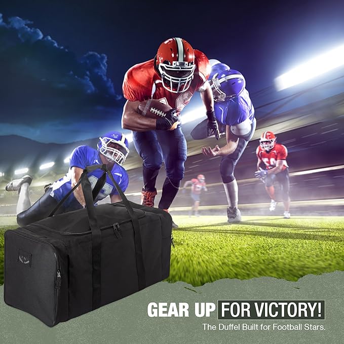 Jetstream Heavy Duty Multi Pocket Durable Sports Gym Equipment Travel Duffel Bag