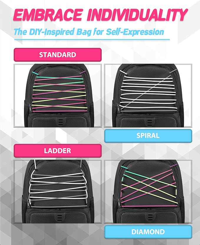 Basketball Bag Backpack for Men Women with Ball & Shoes Compartment 30L Capacity Lightweight Breathable Boys Girls Soccer Ball Bag Backpack Fit Volleyball Football Sports Travel School Gym