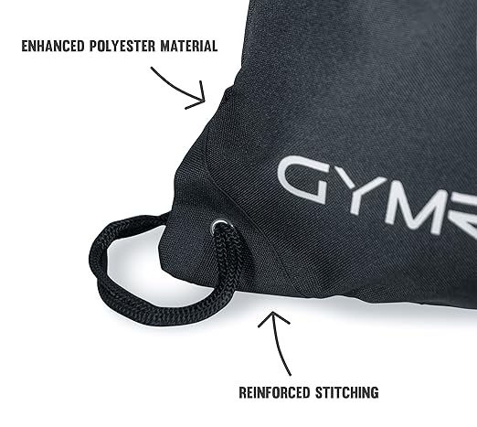 Gymreapers Knee Sleeves (1 Pair) with Gym Bag - IPF Approved - Support Compression Brace for Squats, Fitness, Weightlifting, Cross Training, Powerlifting - 7MM Neoprene Sleeves - For Men & Women (Black/Red, XX-Large)