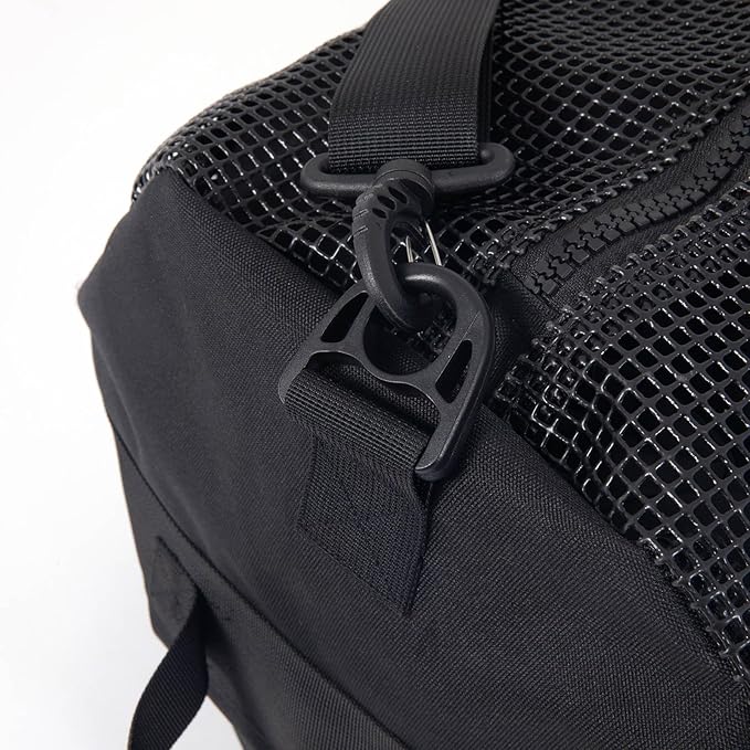 Heavy Duty Large Diving Gear Mesh Bag, Scuba and Snorkeling Gear Mesh Duffle Bag, Large Mesh Travel Duffel Bag, Mesh Beach Bag (With Pocket, 30-inch)