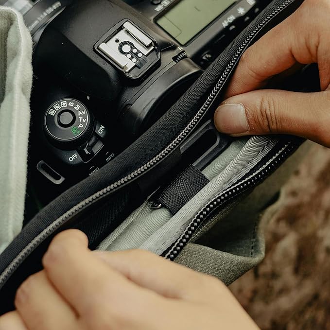 Peak Design Camera Cube V2, Large, Custom Organization and Protection, Weatherproof Shell with Interior Padding, FlexFold Dividers Included, Camera Bag Insert Compatible Travel Bags