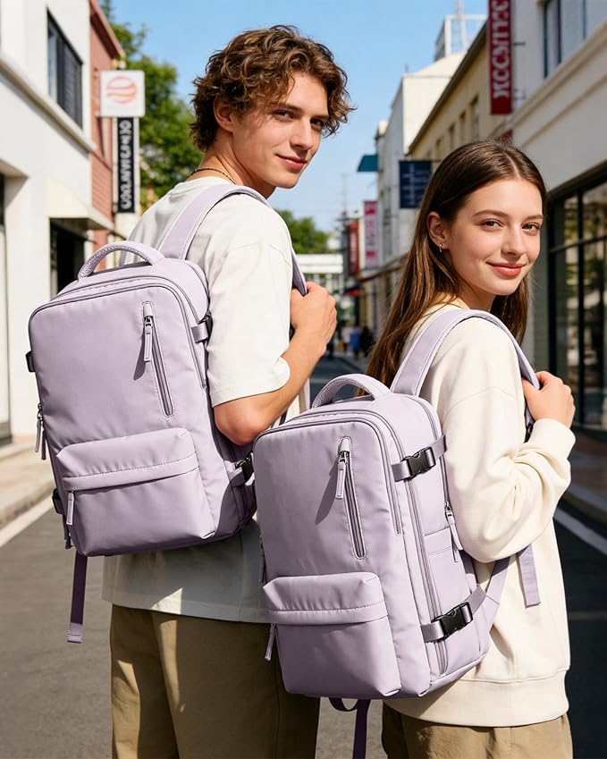 Vacuum Seal Backpack for Travel with Air Pump Compression Daypack Personal Item Carry on Flight Approved Vacpack Laptop Space Saver Bags Storage with Vacuum System Travel Bag Women Men LotusPink