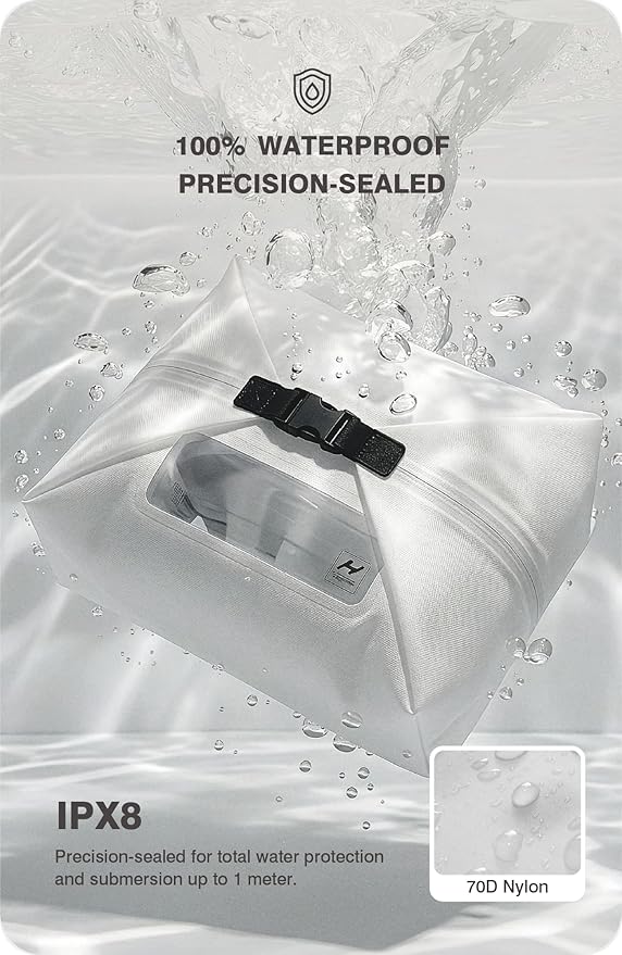 AirVault Premium Reusable Vacuum Seal Storage Bag for Carry On Suitcases & Backpack, Space Saver Airline Travel Vacpack, Pump Included (12L Pouch, 2-Pack)