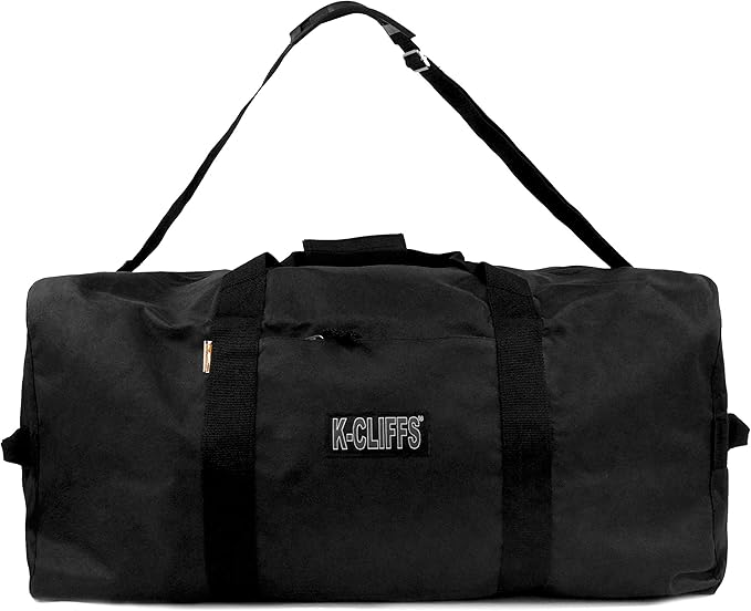 Heavy Duty Cargo Duffel Large Sport Gear Drum Set Equipment Hardware Travel Bag Rooftop Rack Bag 36 Inch Black Medium Traveling Bags