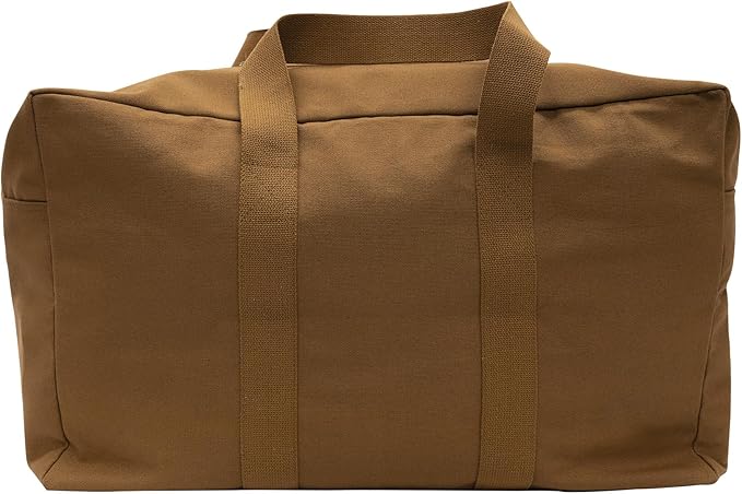 Rothco Canvas Parachute Cargo Bag – Extra Large Travel Duffle Bag with 75L Capacity