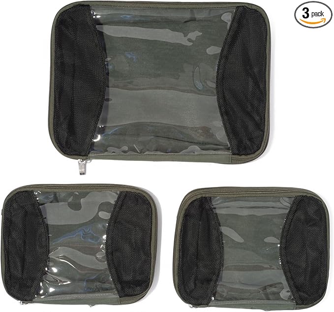 Baggallini Compression Cube 3-piece set - Lightweight Compression Packing Cubes for Travel
