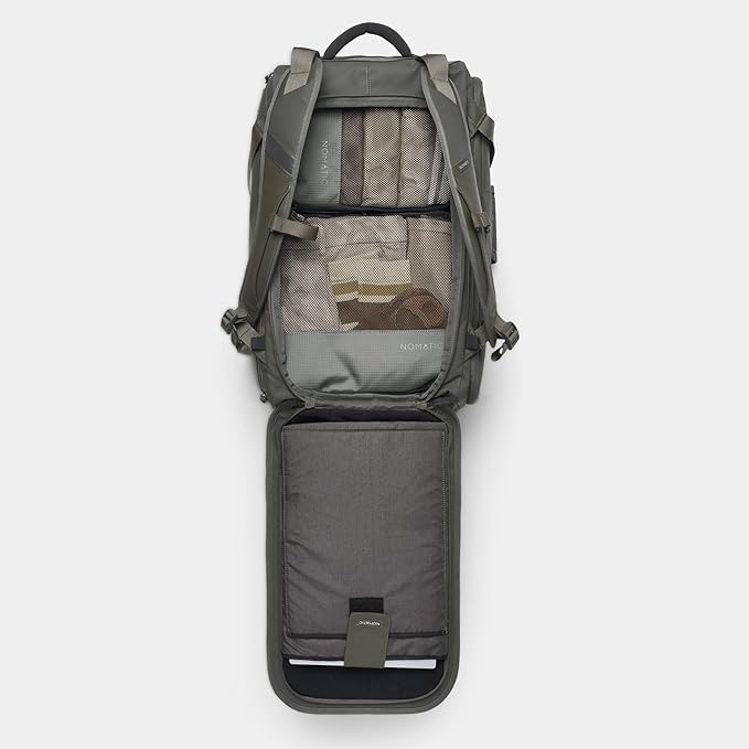 NOMATIC 40L Travel Bag- Convertible Duffel/Backpack, Carry-on Size, Everyday Use Laptop Bag, TSA Compliant