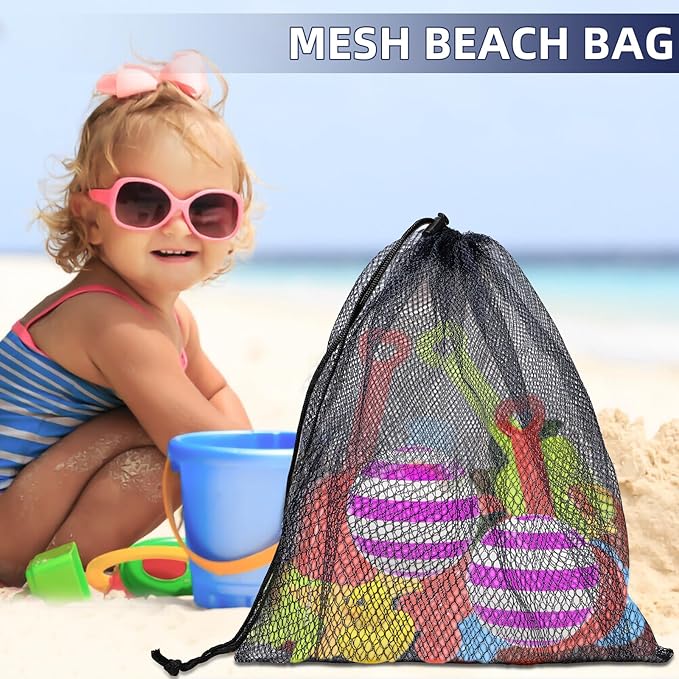 10/20/40/60/100PCS Durable Delicate Nylon Mesh Drawstring Bag - Multicolor Small Gym Travel Beach Bag With Locking Closure For College, Gym, Yoga, Sport