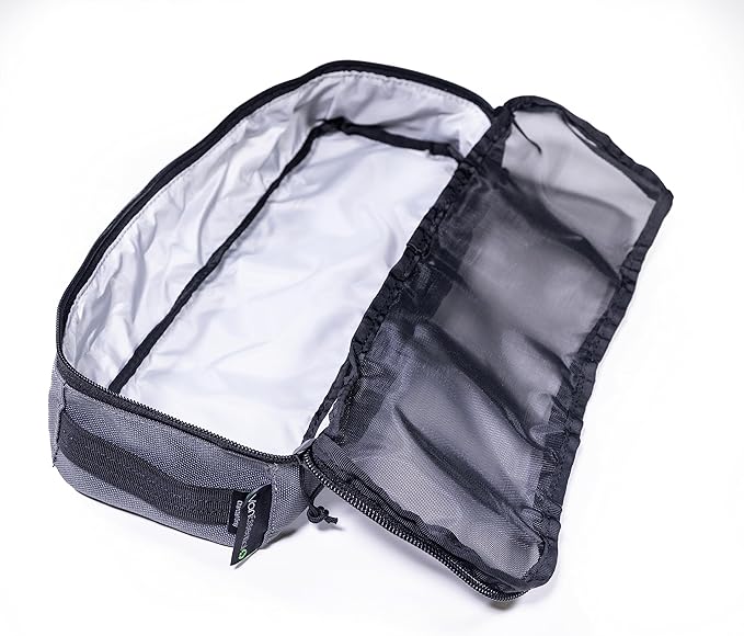 VanEssential Packing Cube with Transparent Mesh Top Small - Charcoal Gray
