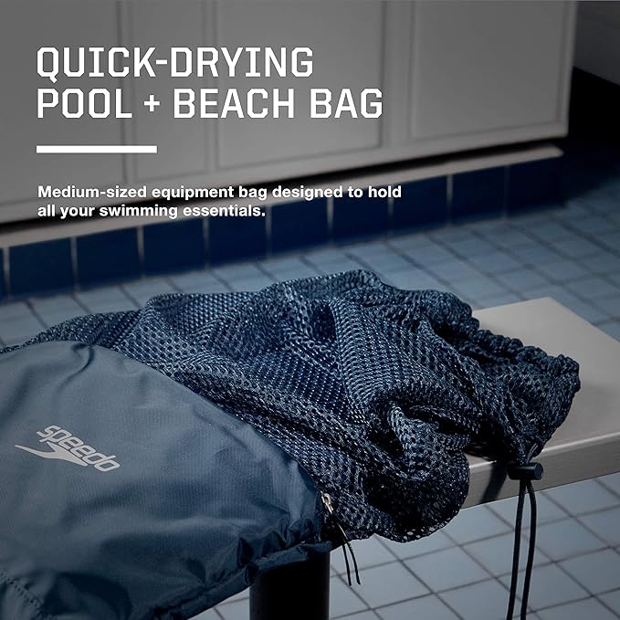 Speedo Drawstring Ventilator Mesh Equipment Bag