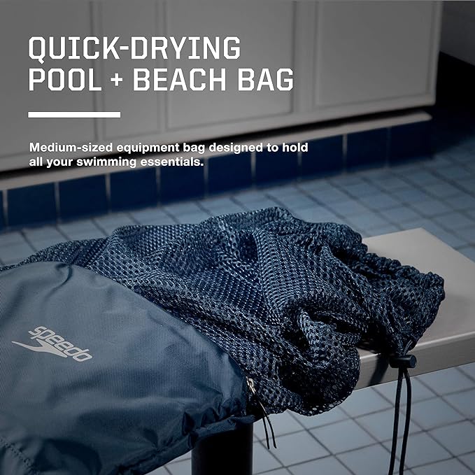 Speedo Drawstring Ventilator Mesh Equipment Bag