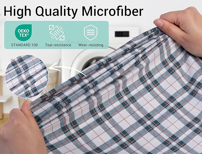 ZPECC Bulk Travel Laundry Bag,Extra Large Heavy Duty Laundry Bags 24 Pack,Washable Dirty Clothes Organizer XL for College Dorm Hotel Camping and Home Storage 30x40(Checkered)