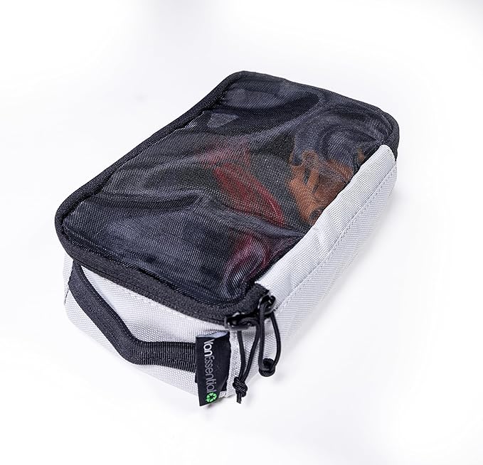 VanEssential Packing Cube with Transparent Mesh Top X-small - Cool Gray