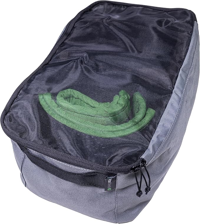 VanEssential Packing Cube with Transparent Mesh Top Large- Charcoal Gray