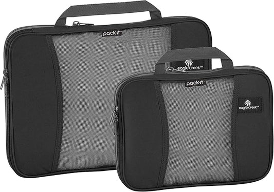 Eagle Creek Travel Gear Pack It, Black 2 Pack, One Size