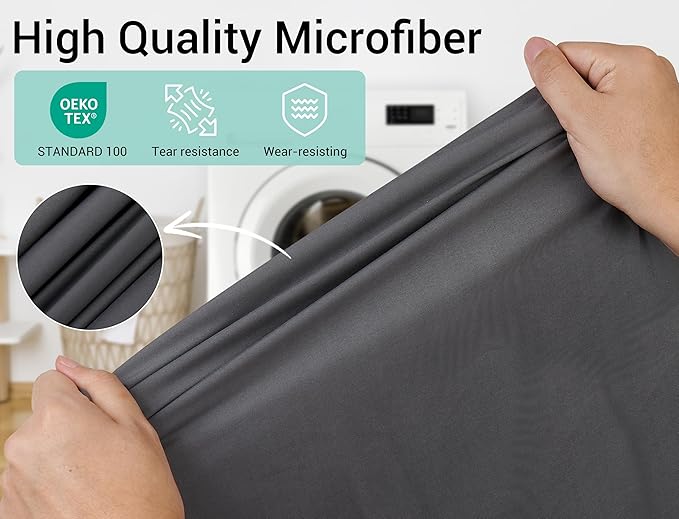 ZPECC Bulk Travel Laundry Bag,Extra Large Heavy Duty Laundry Bags 24 Pack,Washable Dirty Clothes Organizer XL for College Dorm Hotel Camping and Home Storage 30x40(Grey)
