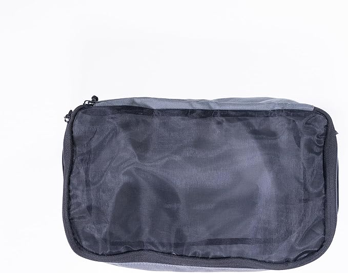 VanEssential Packing Cube with Transparent Mesh Top Medium - Charcoal Gray