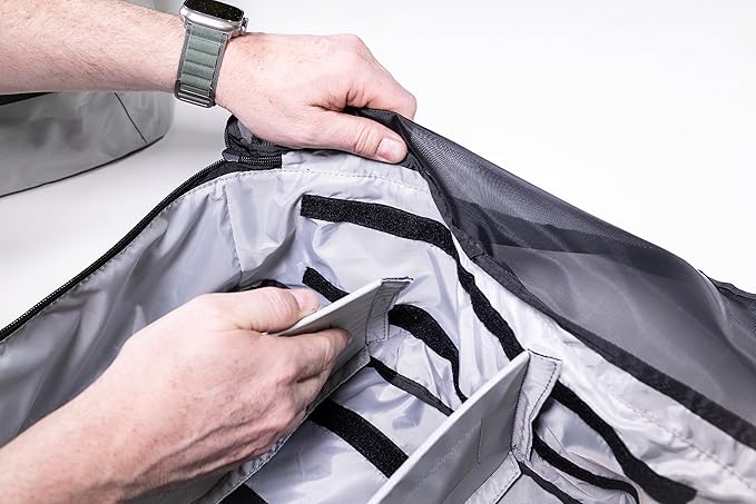 VanEssential Packing Cube with Transparent Mesh Top X-Large - Charcoal Gray