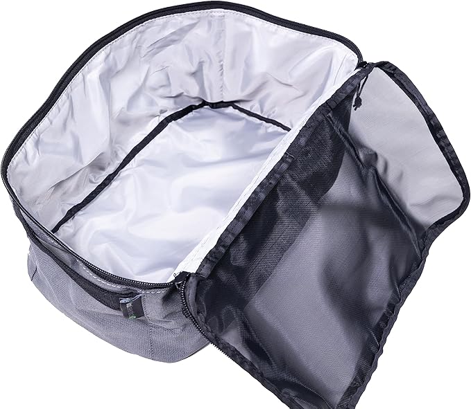VanEssential Packing Cube with Transparent Mesh Top Large- Charcoal Gray
